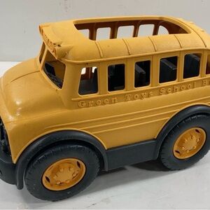 Green Toys Yellow School Bus Toy Vehicle Recycled Plastic